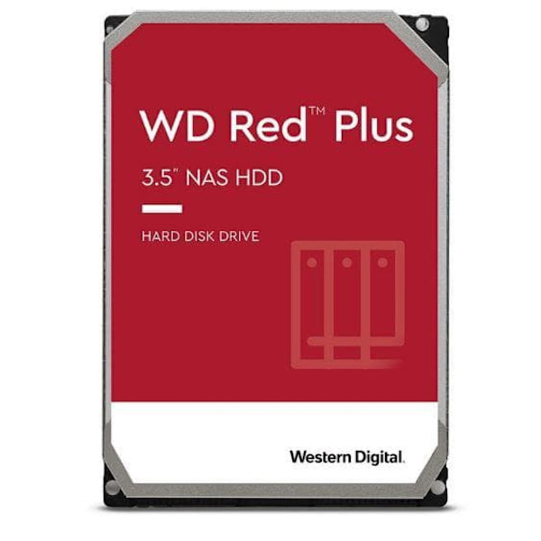 Western Digital Red Plus internal hard drive 6 TB 5400 RPM 256 MB 3.5" Serial ATA III