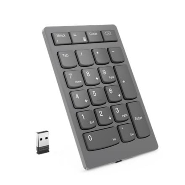 GO WIRELESS NUMERIC KEYPAD Grå