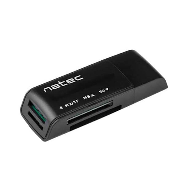 Natec memory card reader Mini ANT 3, black