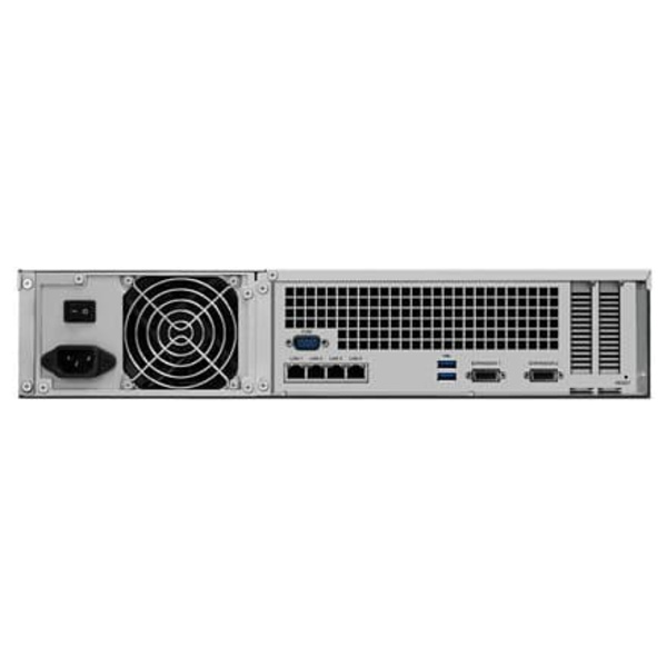 Synology RackStation RS3618xs NAS Rack (2U) Intel® Xeon® D D-1521 8 GB DDR4 DiskStation Manager Black