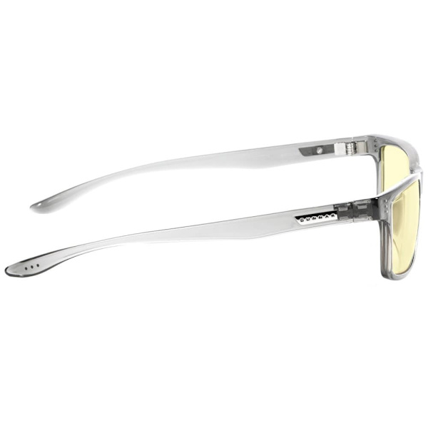 GUNNAR kancelářske/herní dioptrické brýle VERTEX READER GRAY CRYSTAL * jantárová skla * BLF 65 * dioptrie +2,5