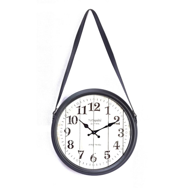 Platinet wall clock Strip (45564)