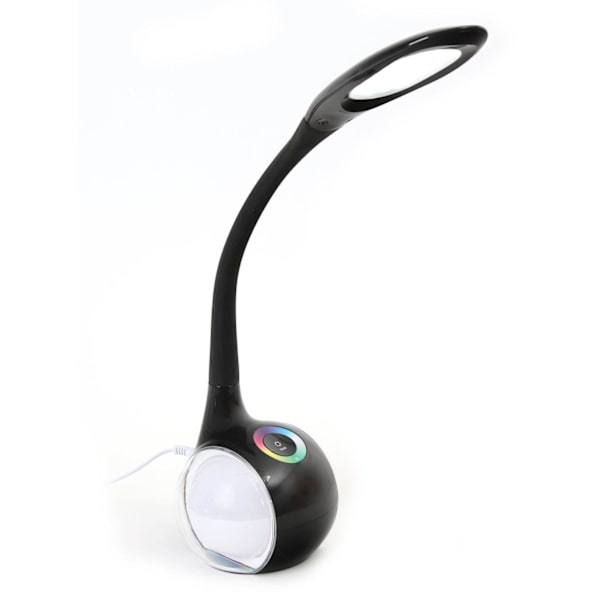 Platinet desk lamp PDL20 7W 2in1, black (43735)