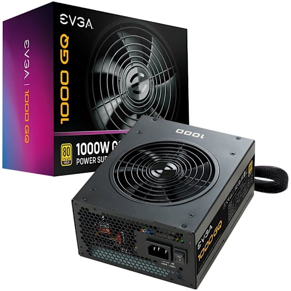EVGA PSU 1000W GQ Modular 80+ Gold Sort