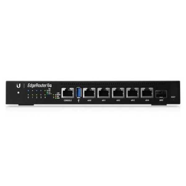 Router 5x1GbE 1xSFP PoE ER-6P-EU