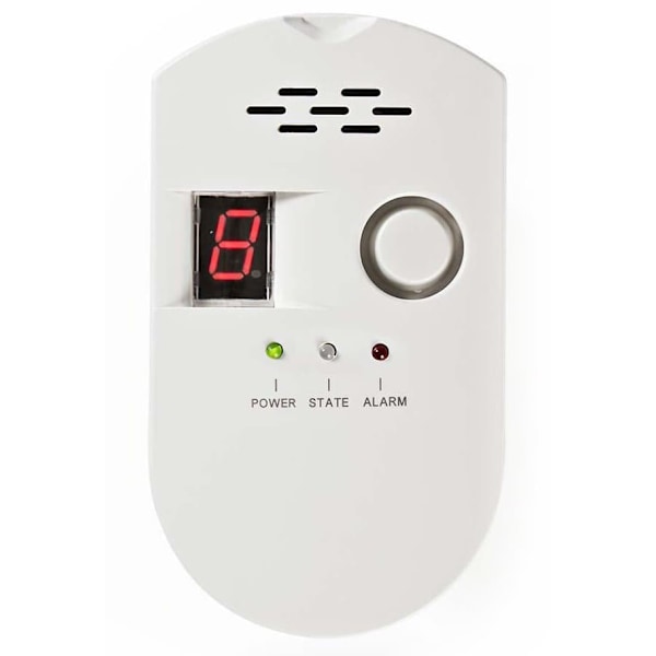 Nedis DTCTG10CWT gas detector LPG, Natural gas Valkoinen