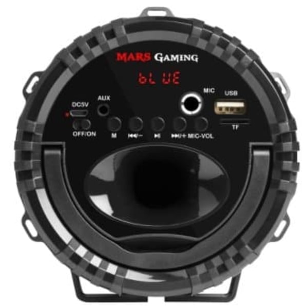 Mars Gaming MSB0 Bluetooth Wireless Speaker with Karaoke function / MicroSD / Karaoke / AUX / USB / 10W / Black