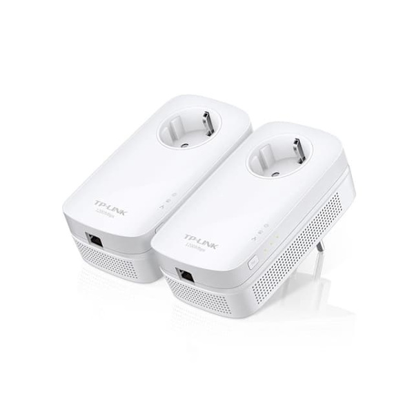 TP-LINK | AV1300 Gigabit Passthrough Powerline Starter Kit | TL-PA8010P KIT | 1300 Mbit/s | Ethernet LAN (RJ-45) ports 1 | No Wi-Fi | Extra socket