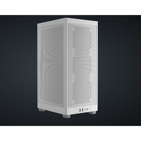 Obudowa 2000D AIRFLOW Mini-ITX Biała