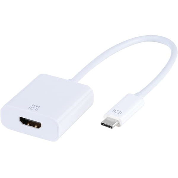 Vivanco adapter USB-C - HDMI (45253) Hvit