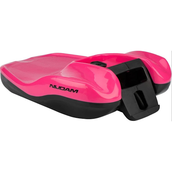 Snowshoes with handlebar NIJDAM Snowhoover N51DA03 plastic Pink/Black
