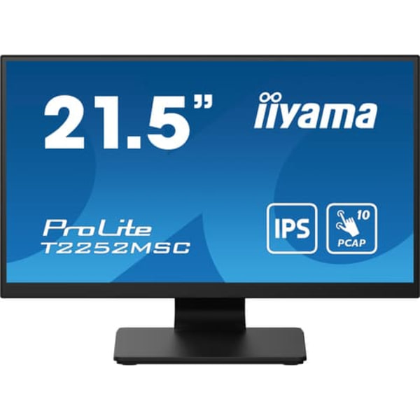 IIYAMA TOUCHSCREEN LED 21.5" T2252MSC-B2 MONITOR
