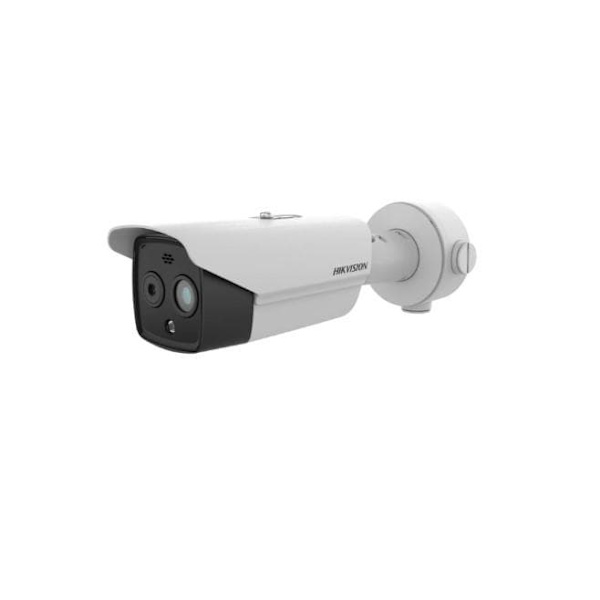 Hikvision | DS-2TD2628-7/QA (256 x 192) | Thermal & Optical Bi-spectrum Network Camera | 4MP | Bullet Camera | White Hvit