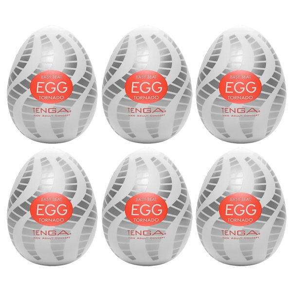 Tenga Egg Tornado Pack of 6