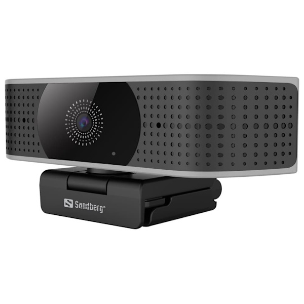 Sandberg 134-28 USB Webcam Pro Elite 4K UHD Sort