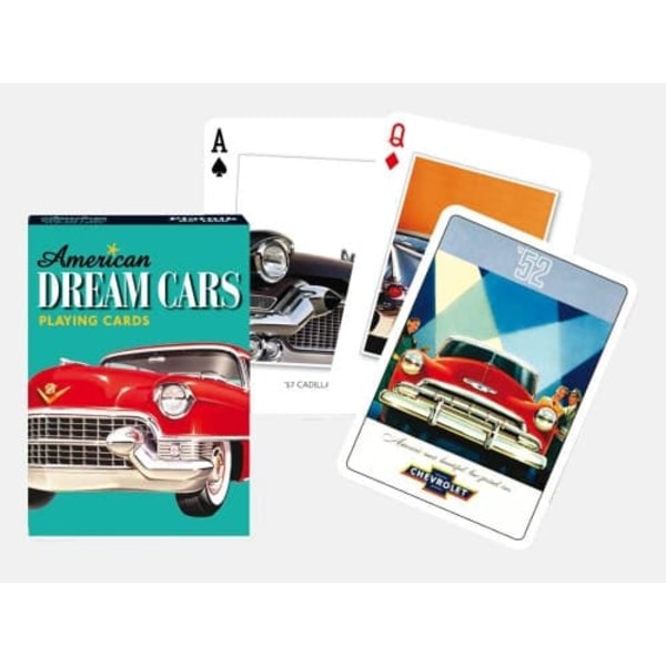 PIATNIK playing cards American dreamcars