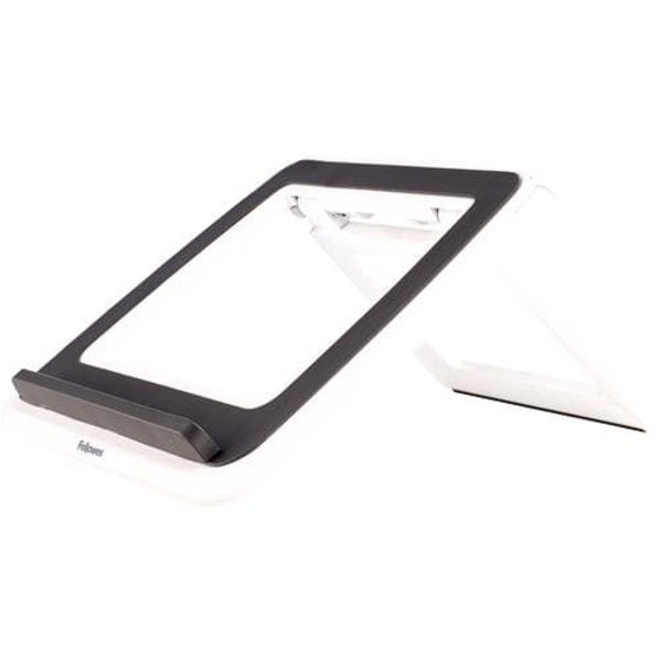 NB ACC STAND QUICK LIFT WHITE/I-SPIRE /17" 8210101 FELLOWES Harmaa, Valkoinen