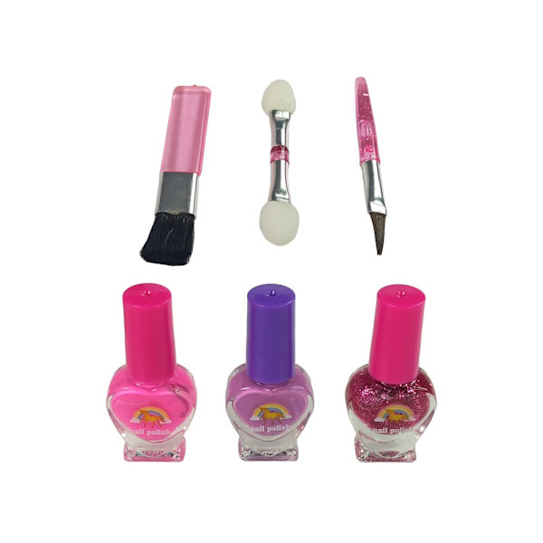 Make-up Beauty Set Toilet Casket Pink Cardboard