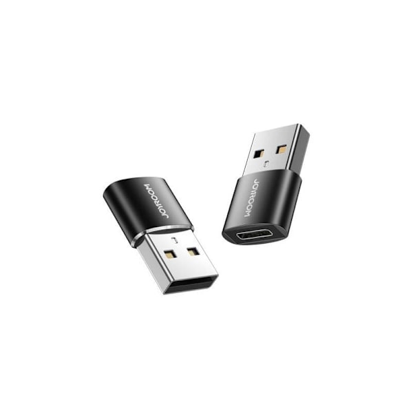 Adapter USB male-female Type-C (2 pieces) Joyroom S-H152 (black)