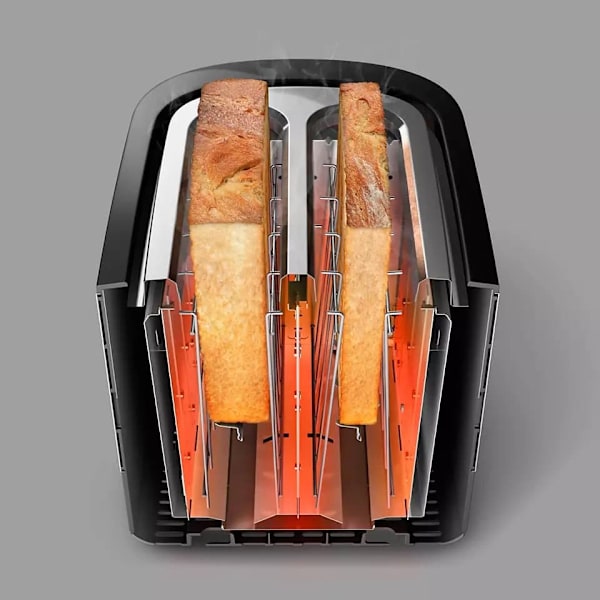 Philips Viva Collection Toaster HD2630/20 2 slot 3 function