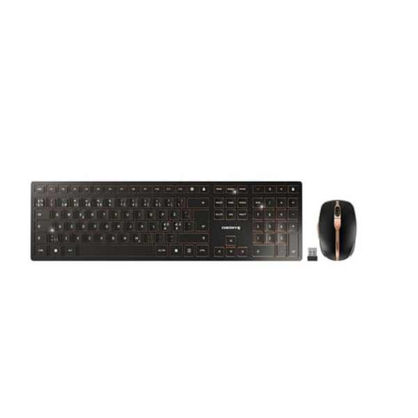 DW9100 SLIM WRLS DT PAN BLACK Sort