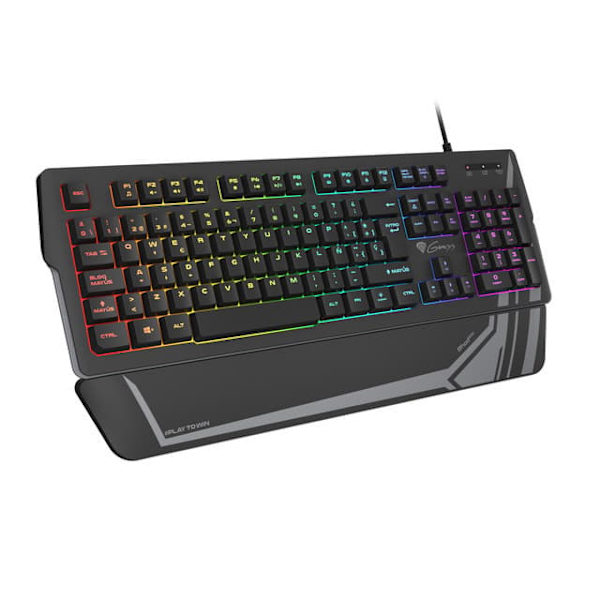 GAMING KEYBOARD GENESIS RHOD 350 RGB ES BACKLIT GAMING Sort
