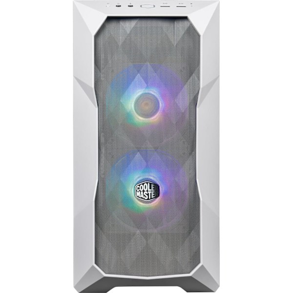 Cooler Master TD300 MESH | White | Mini Tower | Power supply included No | ATX