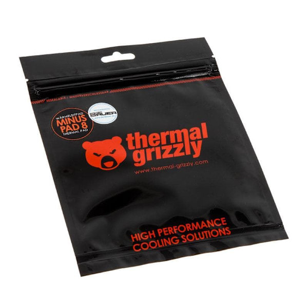 Thermal Grizzly | Minus Pad 8 - 30 x 30 x 1.5 mm | N/A | Temperature range: -100°C / +250°C