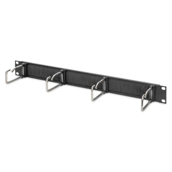 DIGITUS DN-97669 - cable management panel with rings - 1U - 19"