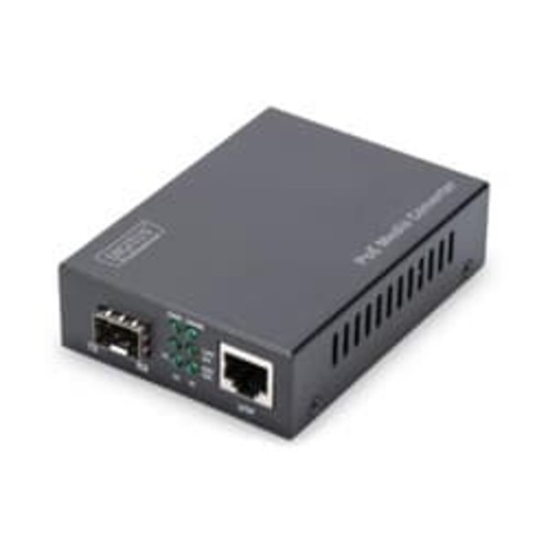 DIGITUS Professional DN-82140 - fiber media converter - 10Mb LAN, 100Mb LAN, 1GbE
