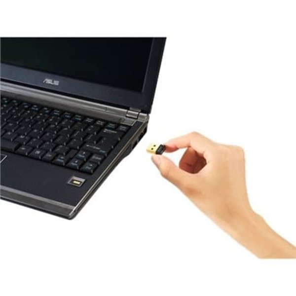 ASUS USB-N10 NANO networking card WLAN 150 Mbit/s Sort