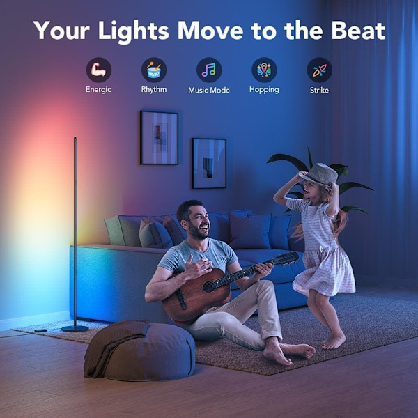 Govee LED Floor Lamp Smart floor lighting Wi-Fi/Bluetooth
