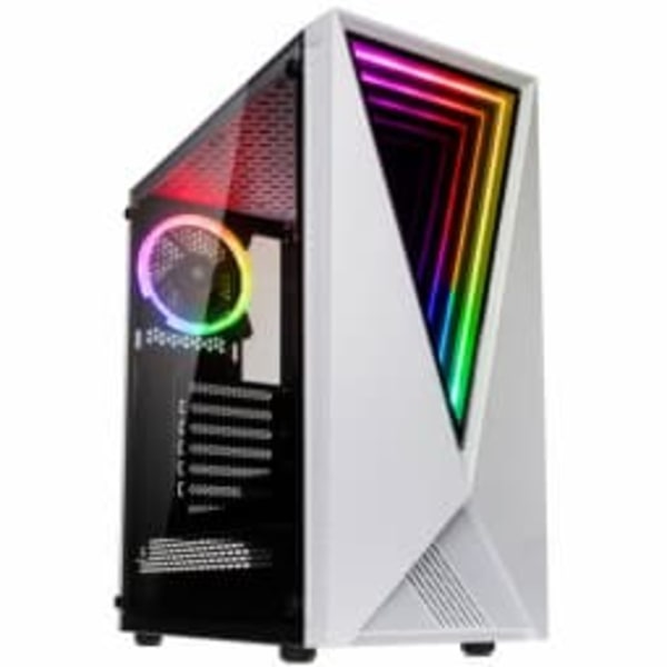 Kolink VOID RGB Midi-Tower - weiß Window Svart, Vit