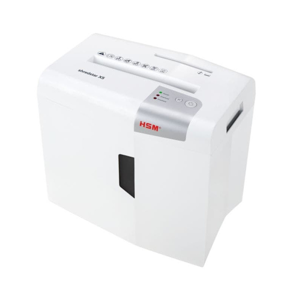 HSM shredstar X5 document shredder, 4.5 x 30 mm + separate CD-cutting mechanism