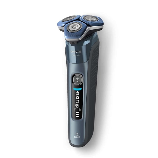 Philips Series 7000 wet and dry electric shaver S7882/55, SkinIQ, Nano SkinGlide coating, SteelPrecision blades, 360-D flexible heads, Motion control