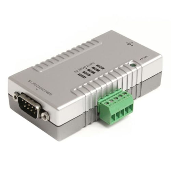 2 PORT USB TO SERIAL ADAPTER/. Grå