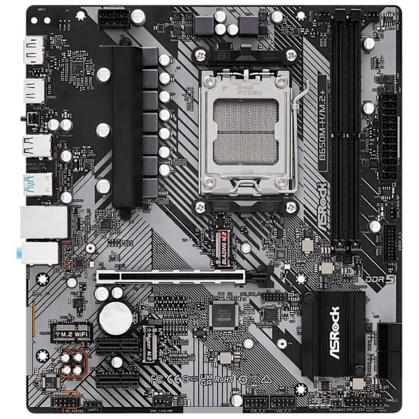 Motherboard ASROCK B650M-H/M.2+, Socket AM5, 2xDDR5