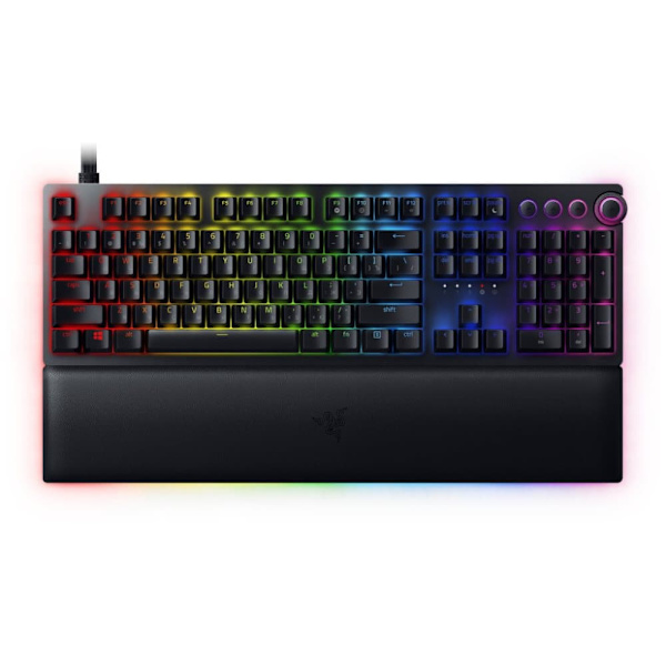 Razer keyboard Huntsman V2 US musta