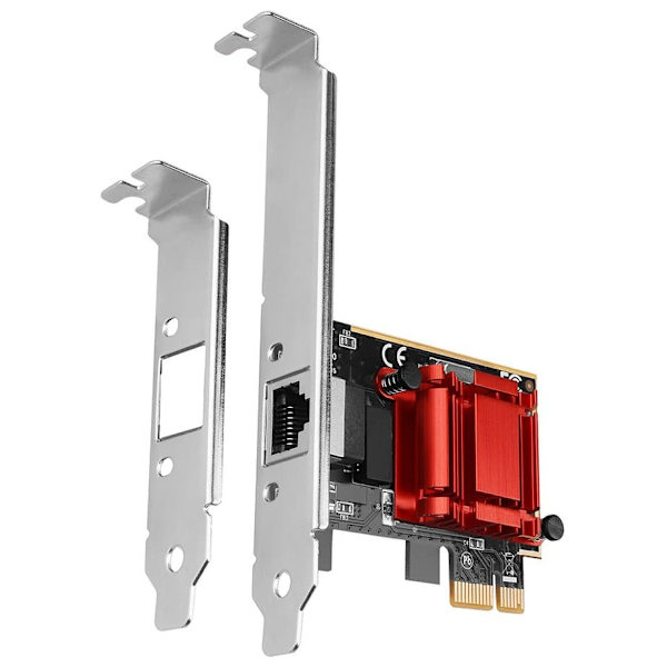 PCEE-GIX Karta sieciowa PCIe 1x Gigabit Ethernet port (RJ-45), Intel i210AT, PXE, SP & LP