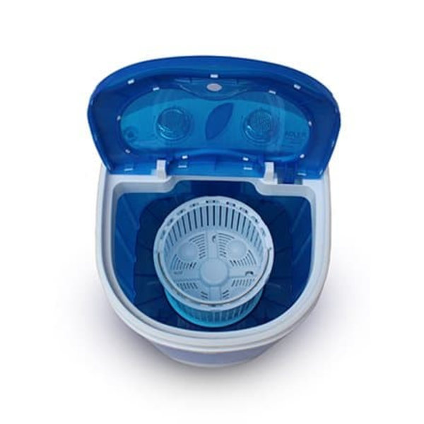 Adler AD 8051 washing machine Top-load 3 kg Blue, White