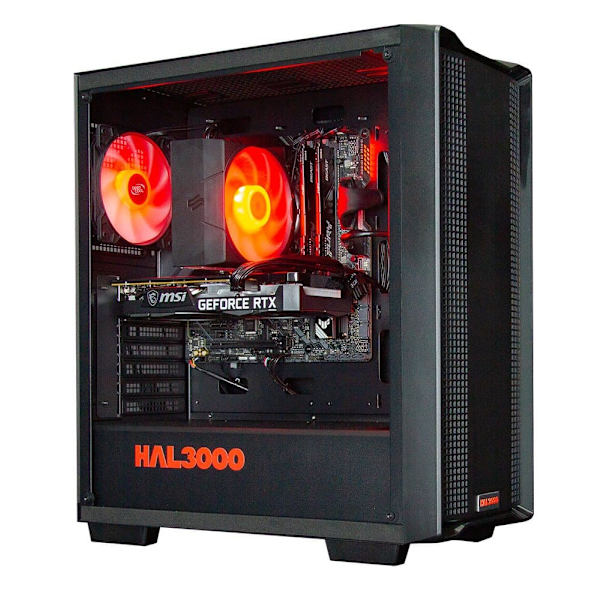 HAL3000 Master Gamer 3060 Ti / Intel i5-11400F/ 16GB/ RTX 3060 Ti/ 1TB PCIe SSD/ WiFi/ W11