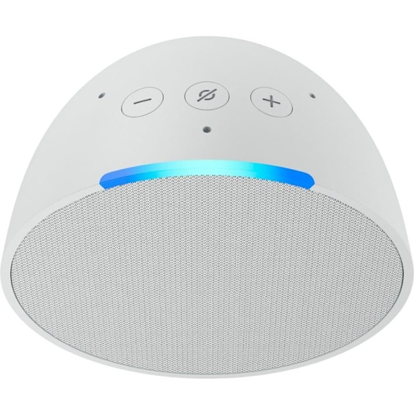 Amazon smart speaker Echo Pop, glacier white