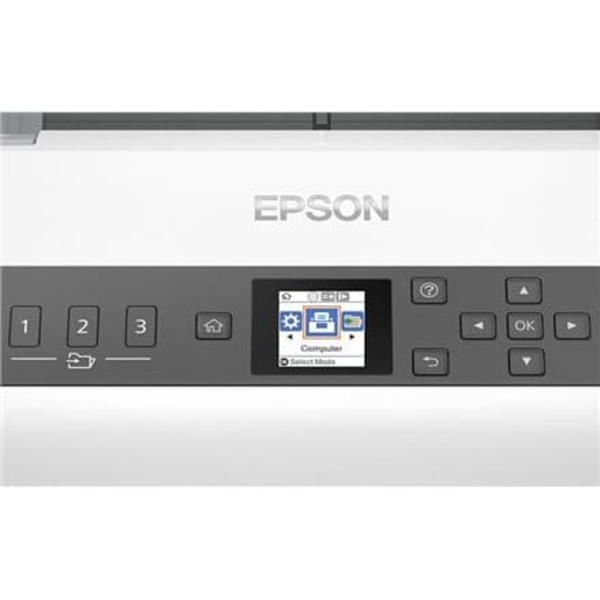 Scanner Portabil  EPSON DS-730N, A4, Viteza de scanare duplex: 40ppm/80ipm, Optiuni: , Conectivitate:USB, Scanare ambele fete:Da, ADF:100coli(Timbru