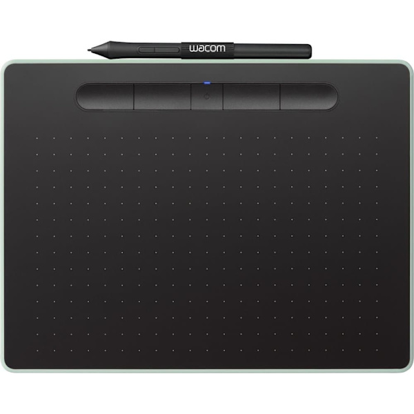 TABLETA grafica Wacom Intuos S, Bluetooth, Pistachio "CTL-4100WLE-N" (timbru verde 0.18 lei)