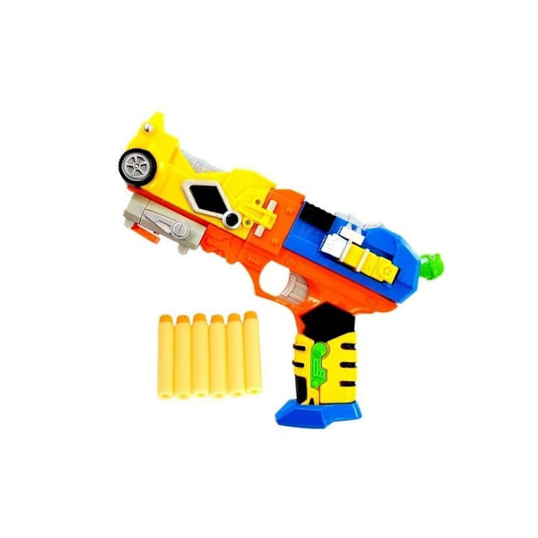 Foam Arrow Robot Gun with Mask