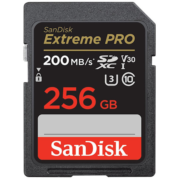 SanDisk Extreme PRO 256 GB SDXC UHS-I Class 10