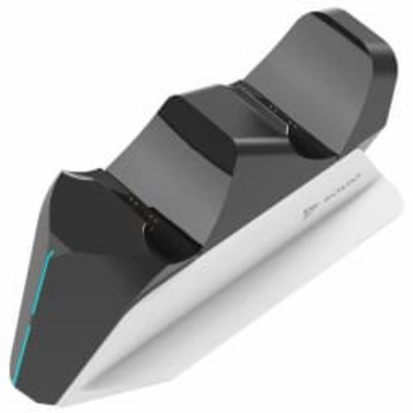 SAVIO GCS-01 Dual charging station for PS5 pads, Dual Sense, USB, black
