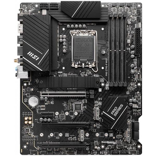 MSI | PRO Z790-P WIFI | Processor family Intel | Processor socket  LGA1700 | DDR5 DIMM | Memory slots 4 | Supported hard disk drive interfaces SATA, M