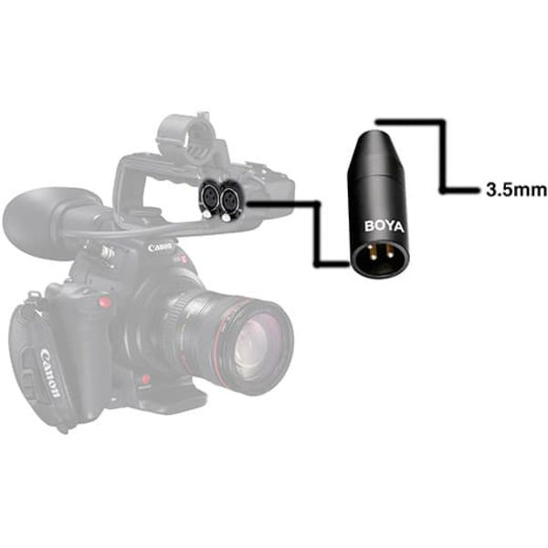 Boya adapter 3.5mm TRS - XLR BY-35C-XLR