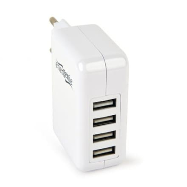 Energenie 4-port Universal USB 3.1A White